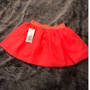 Cat & Jack tulle skirt with glitter waistband